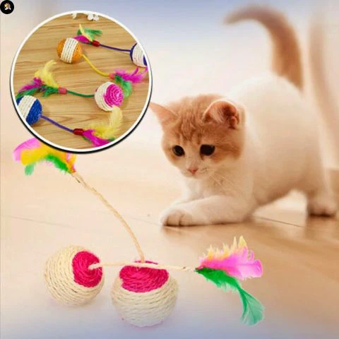 jouet pour chat - Balle à gratter – Image 2